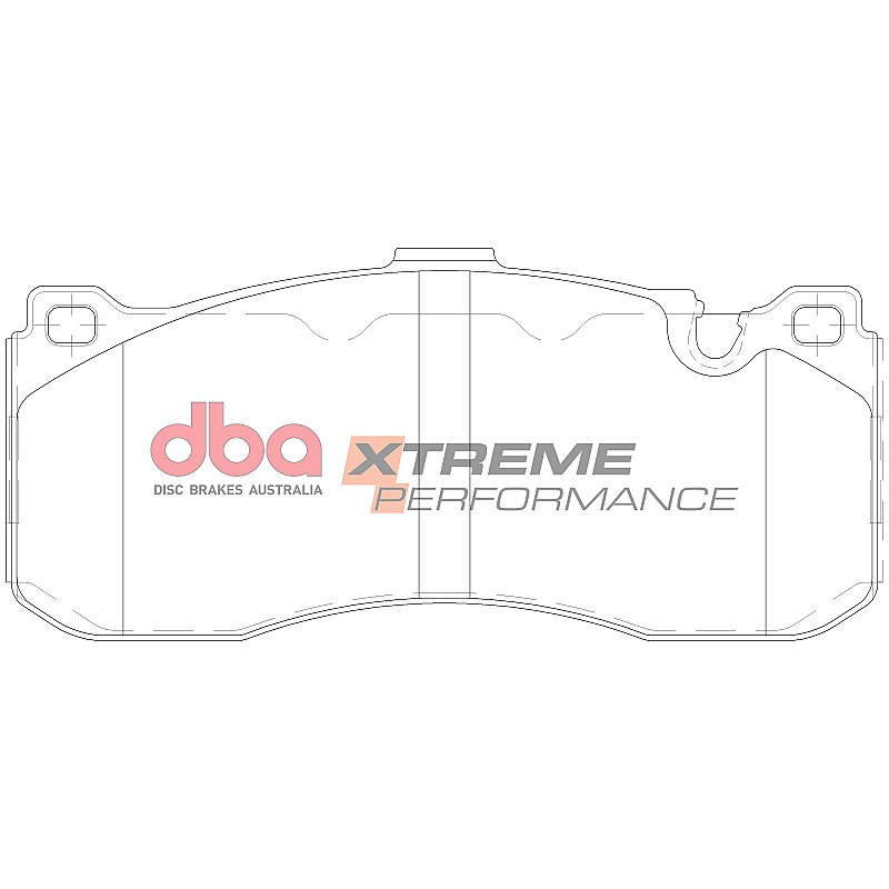 DBA Xtreme Performance Brake Pads 162.5mm x 73.6mm DB2195XP - Front