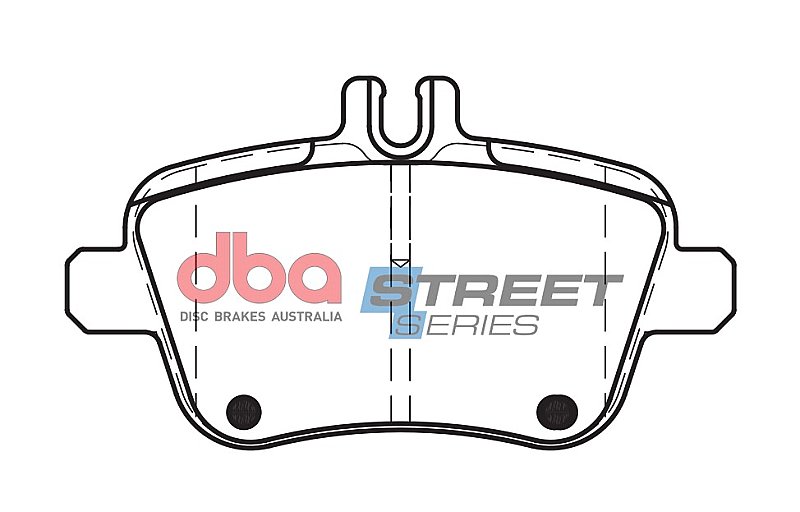 DBA Street Series Ceramic Brake Pads 106.4mm x 59mm DB2318SS - Rear