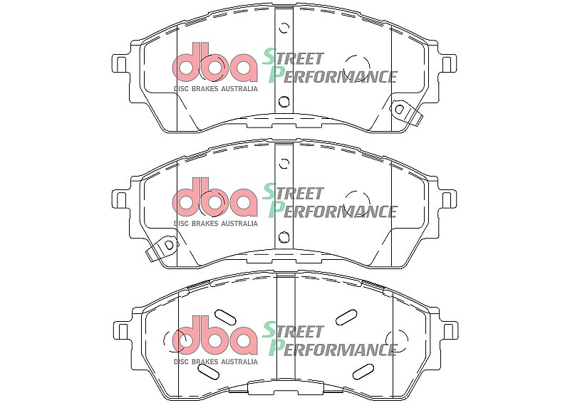DBA Brake Kit - Street Series En-Shield Plain & Street Performance Brake Pads (2x DBA2137E + DB2379SP) DBA2137E-2379SP