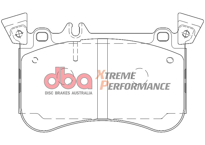 DBA Brake Kit - 4000 Series T3 Slotted & Xtreme Performance Brake Pads (2x DBA42698S + DB9031XP) DBA42698S-9031XP