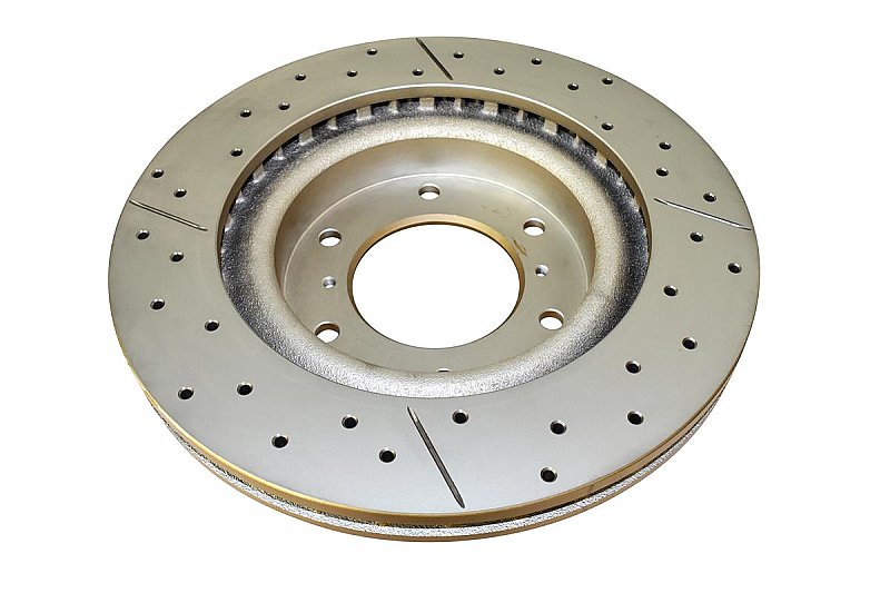 DBA Street Series X-GOLD Brake Disc 332mm x 28mm Kangaroo Paw DBA2216X - Front