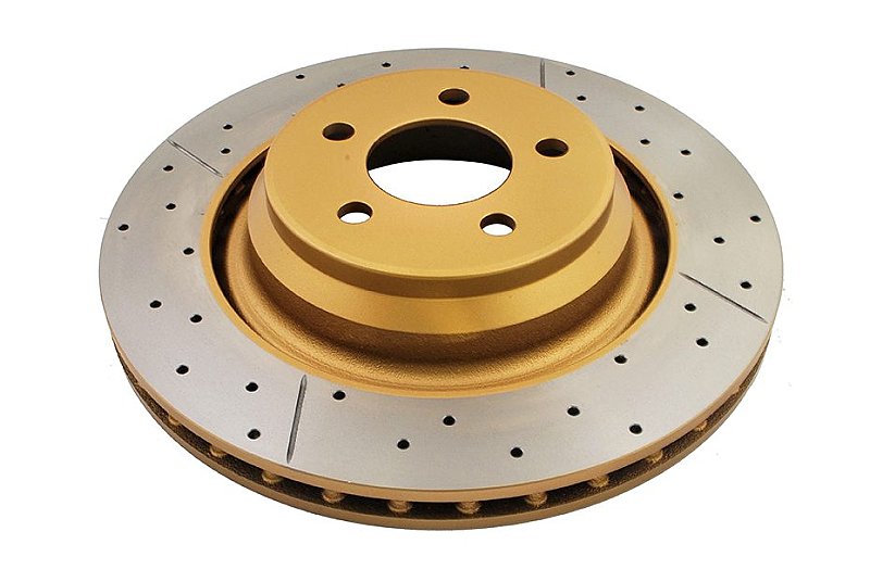 DBA Street Series X-GOLD Brake Disc 350mm x 28mm Vented DBA2445X - Rear