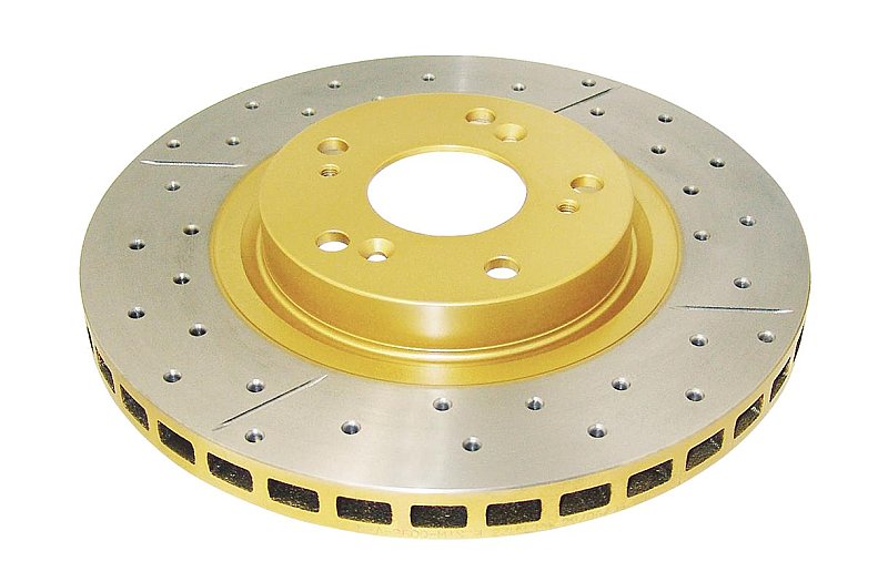 DBA Street Series X-GOLD Brake Disc 300mm x 25mm Kangaroo Paw DBA2500X - Front