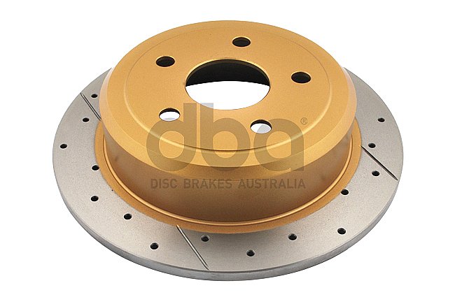 DBA Street Series X-GOLD Brake Disc 316mm x 12mm Solid DBA2537X - Rear