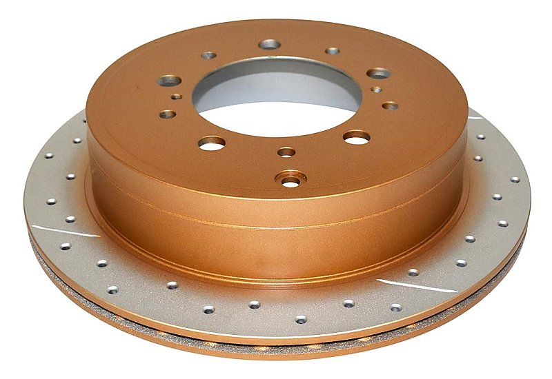 DBA Street Series En-Shield and X-GOLD Brake Disc 345mm x 18mm Kangaroo Paw DBA2723EX - Rear