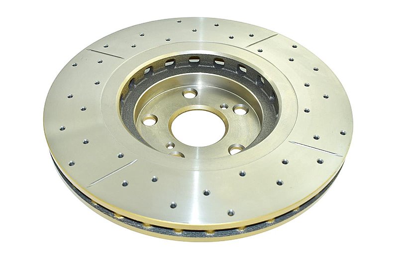 DBA Street Series X-GOLD Brake Disc 328mm x 28mm Kangaroo Paw DBA2734X - Front