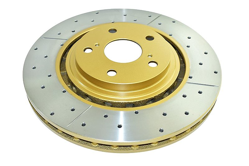 DBA Street Series X-GOLD Brake Disc 328mm x 28mm Kangaroo Paw DBA2734X - Front