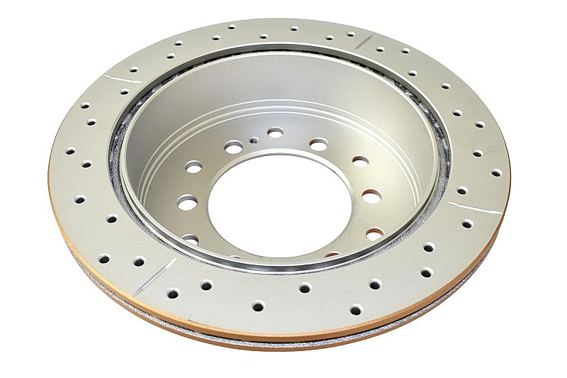 DBA Street Series X-GOLD Brake Disc 312mm x 18mm Kangaroo Paw DBA2737X - Rear