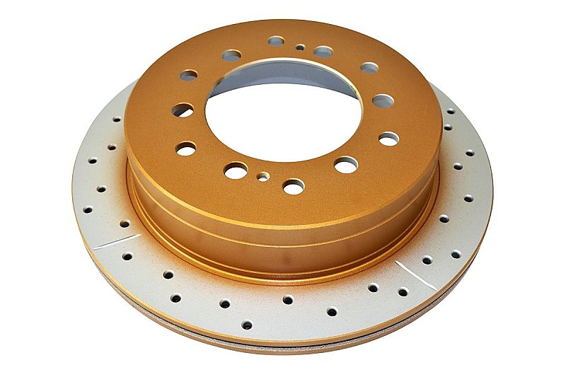 DBA Street Series X-GOLD Brake Disc 312mm x 18mm Kangaroo Paw DBA2737X - Rear