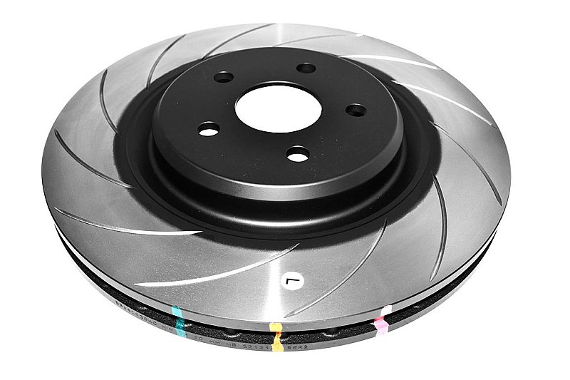 DBA 4000 series Slotted Left Hand Brake Disc 365mm x 32mm Kangaroo Paw DBA42030CSL - Front