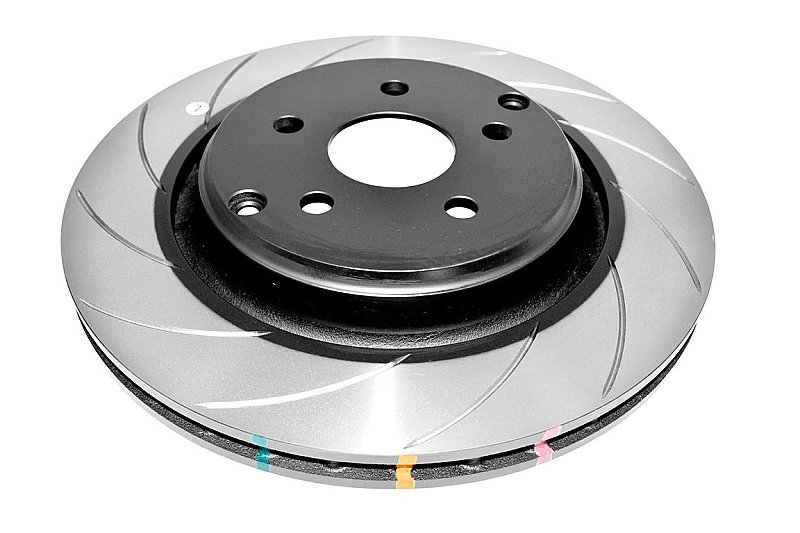 DBA 4000 series Slotted Left Hand Brake Disc 350mm x 26mm Kangaroo Paw DBA42031CSL - Rear