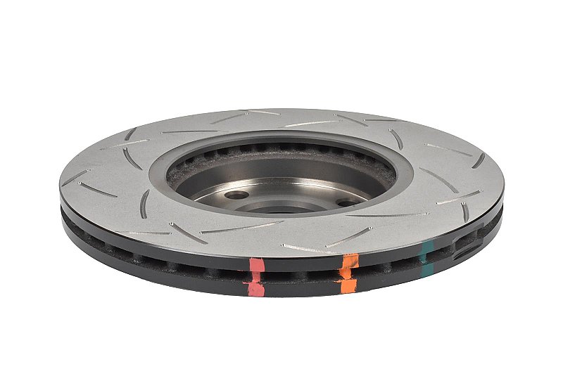 Front DBA Brake Discs 4000 Series T3 Slotted to fit Ford Fiesta ST