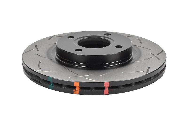 Front DBA Brake Discs 4000 Series T3 Slotted to fit Ford Fiesta ST