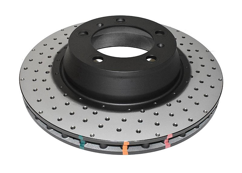 DBA 4000 series XD Brake Disc 330mm x 28mm Kangaroo Paw DBA42593XD - Rear