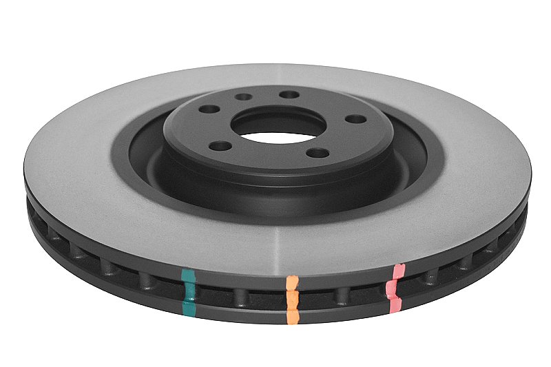 DBA 4000 series Plain Brake Disc 355.7mm x 34mm Kangaroo Paw DBA42848 - Front