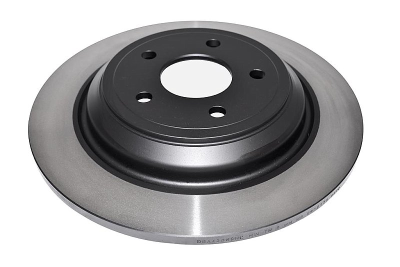 DBA 4000 series Plain Brake Disc 350mm x 25mm Solid DBA42969 - Rear