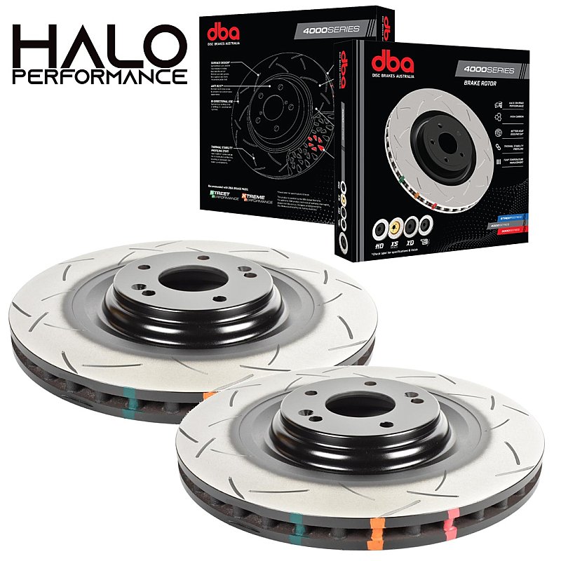 Hyundai I30N Facelift Kona N Front DBA Grooved Brake Discs