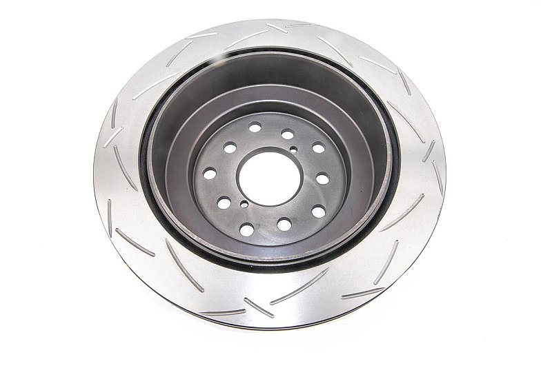 Rear DBA Brake Discs 4000 Series T3 Slotted to fit Subaru Impreza WRX