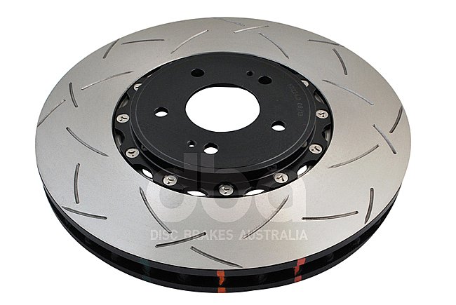 DBA Brake Kit - 5000 T3 Slotted & Xtreme Performance Brake Pads (2x DBA52224V2BLKS + DB1678XP) DBA52224V2BLKS-1678XP