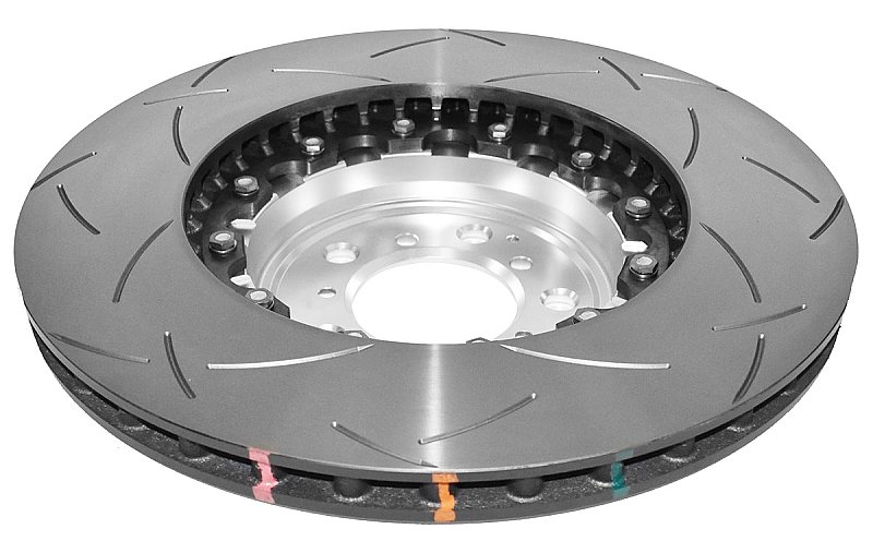 DBA 5000 series T3 Slotted Silver Hat Brake Disc 360mm x 30mm DBA52280SLVS - Front