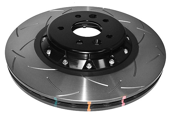 DBA 5000 series T3 Slotted Black Hat Brake Disc 360mm x 28mm Kangaroo Paw DBA52645BLKS