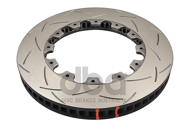 DBA 5000 series T3 Slotted Rotor Only Left Hand Brake Disc 332mm x 32mm 60 Curved Vanes DBA52908.1LS