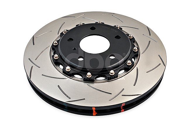 DBA 5000 series T3 Slotted Black Hat Brake Disc 324mm x 30mm Vented DBA5600BLKS - Front