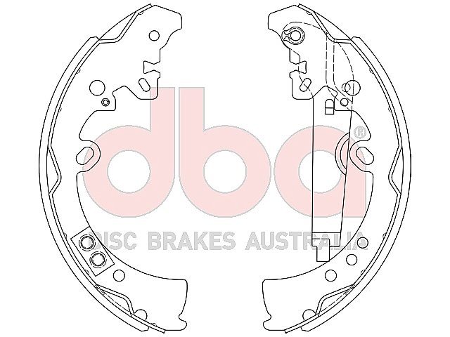 DBA Street Series Brake Shoes DBAS1832