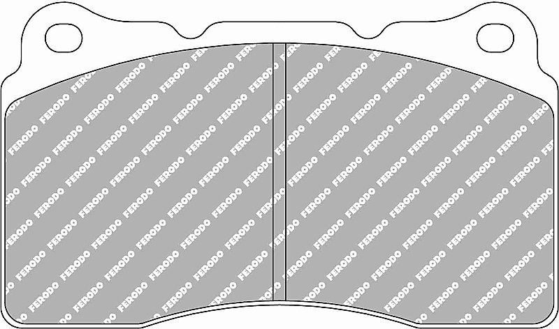 Front DS2500 Brake Pads to fit Mitsubishi Evo