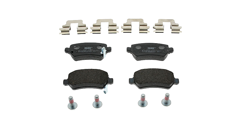 Astra H 1.7 CDTI Rear Brake Discs and Jurid Pads