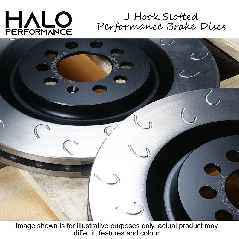 Rear Brake Discs 280 mm to fit Ford Focus RS MK1