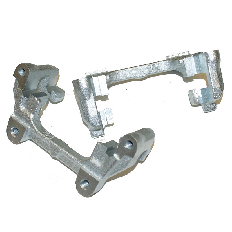 Silver Brake Caliper Carrier Brackets for Ford Focus ST MK3 – 302mm RS MK3 Rear Disc Upgrade