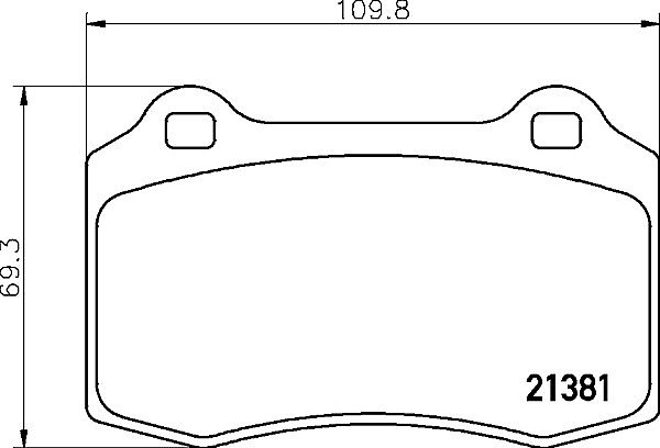 Front Grooved Brake Discs and Mintex Pads to fit Ford Focus RS MK1