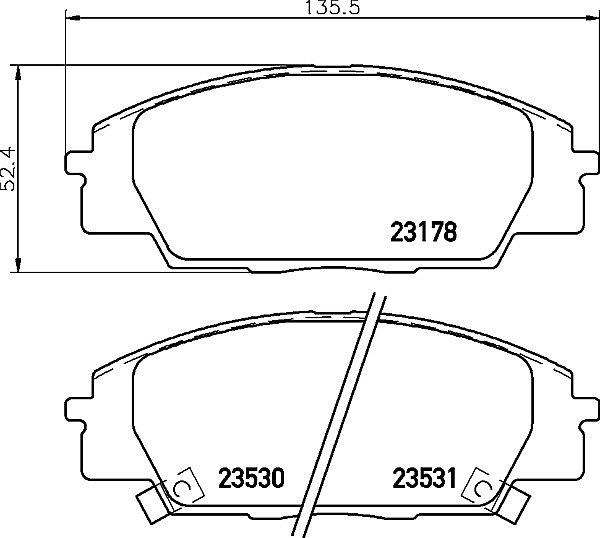 Front Dimpled Grooved Brake Discs with Mintex Pads to fit Honda Civic Type R FN2