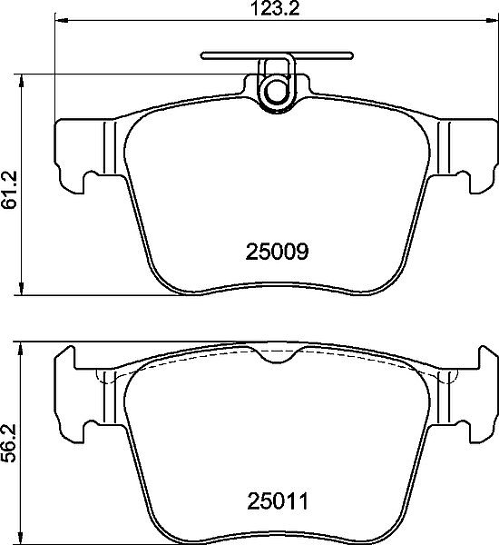 VW Golf R Stage 2 Brake Pads Rear