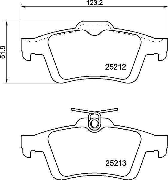 Rear Grooved Brake Discs and Mintex Pads to fit Ford Focus MK3 ST