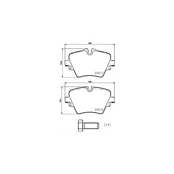 BMW 116i 118i F40 Stage 1 Brake Package
