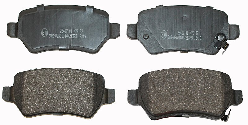 Rear Brake Pads to fit Opel ASTRA G CLASSIC (T98) 1.4 16V (F08, F48) and others