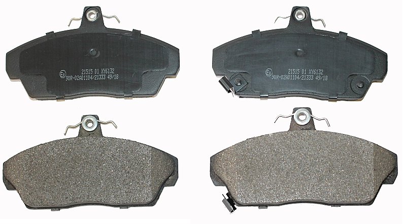 Front Brake Pads to fit Honda CIVIC VI Aerodeck (MB, MC) 1.4 16V (MB8) and others