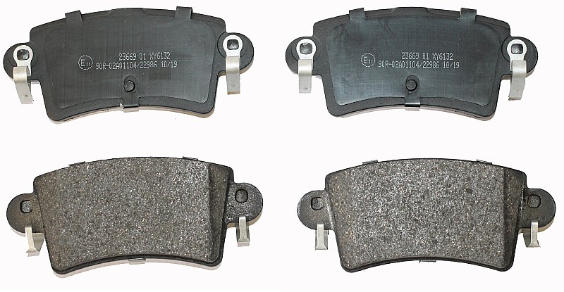 Rear Brake Pads to fit Nissan INTERSTAR Bus (X70) dCi 80 and others