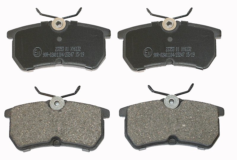 Fiesta ST MK7 Rear Halo Slotted Brake Discs and Halo Pads
