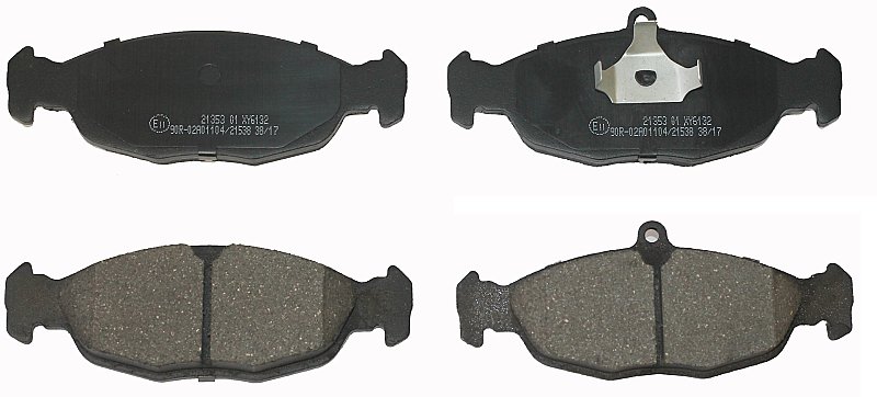 Front Brake Pads to fit Daewoo LANOS (KLAT) 1.5 and others