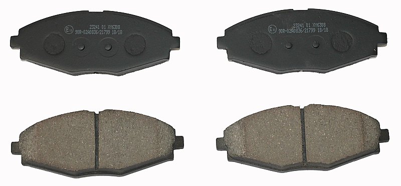 Front Brake Pads to fit Chevrolet MATIZ (M200, M250) 0.8 LPG and others