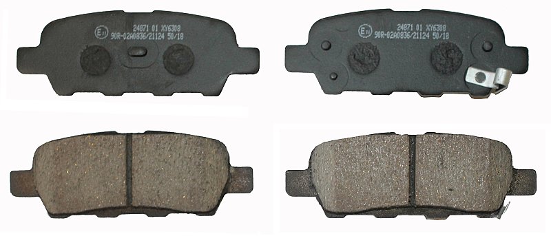 Rear Brake Pads to fit Nissan CUBE (Z12) 1.5 dCi and others