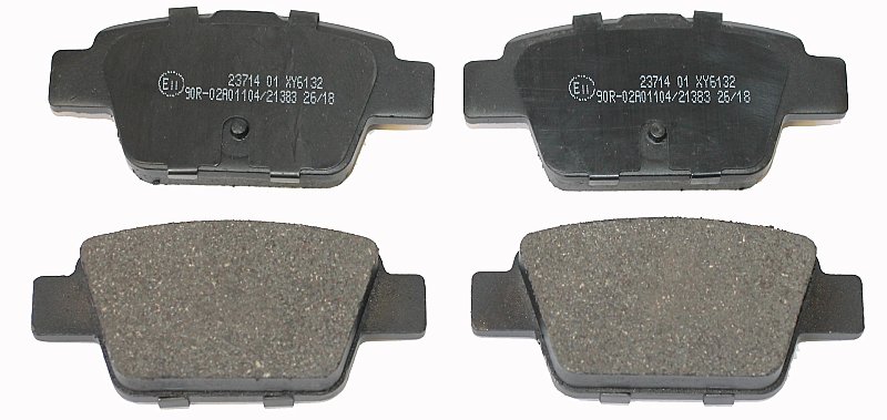 Rear Brake Pads to fit Alfa Romeo MITO (955) 1.4 (955AXB1B, 955.AXF1B) and others