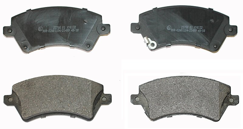 Front Brake Pads to fit Toyota COROLLA (E12) 1.4 VVT-i (ZZE120, ZZE120R) and others