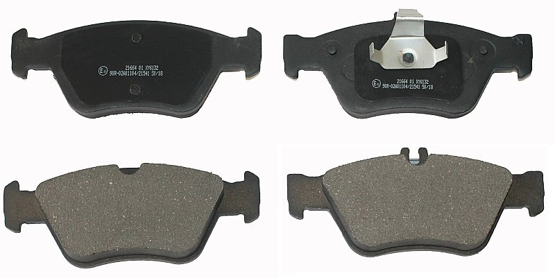 Front Brake Pads to fit Mercedes-Benz C-CLASS (W202) C 200 Kompressor (202.025) and others
