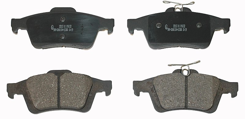 Focus 2.0 ST Rear Grooved Brake Discs and Halo Pads