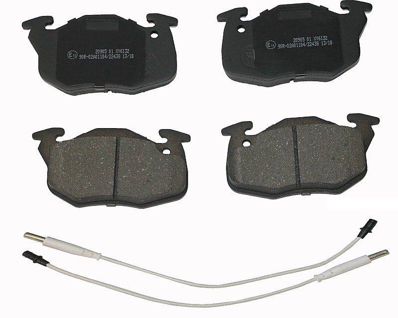 Front Brake Pads to fit Citroen C15 Box Body/MPV (VD) 1.8 D and others