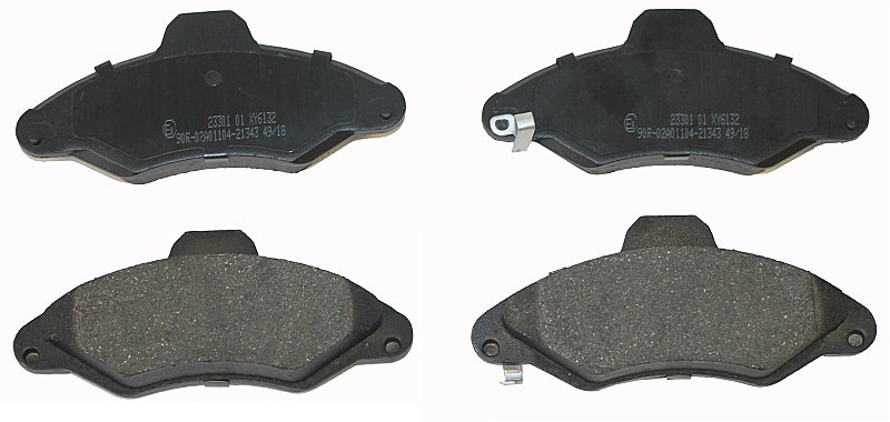 Front Brake Pads to fit Ford ESCORT CLASSIC (AAL, ABL) 1.6 16V and others